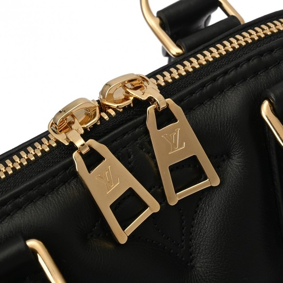 Louis Vuitton Alma Soft BB Black Calf Handbag Bag Back - Picture 11 of 15